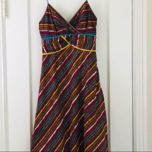 Earthy Catherine Malandrino Midi Dress